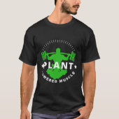 Vegan Vegetarische Pflanze Broccoli Bodybuilding L T-Shirt (Vorderseite)