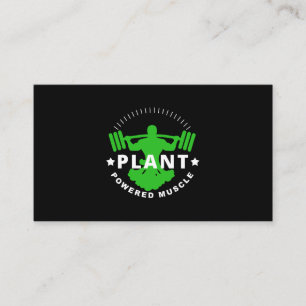 Vegan Vegetarische Pflanze Broccoli Bodybuilding L Visitenkarte