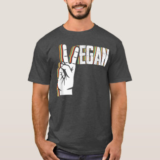 Vegan Vegetarische Veganismus Veggie T-Shirt