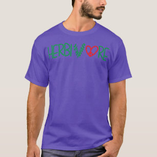 Vegan Vegetarisches Herbivoré Pflanze T-Shirt