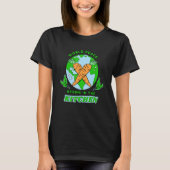 Vegan World Peace Begins In The Kitchen T-Shirt (Vorderseite)