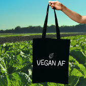 Vegane AF, Minimalistisches Leaf Tasche