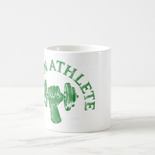 Vegane Athleten-Tasse Kaffeetasse (Mittel)