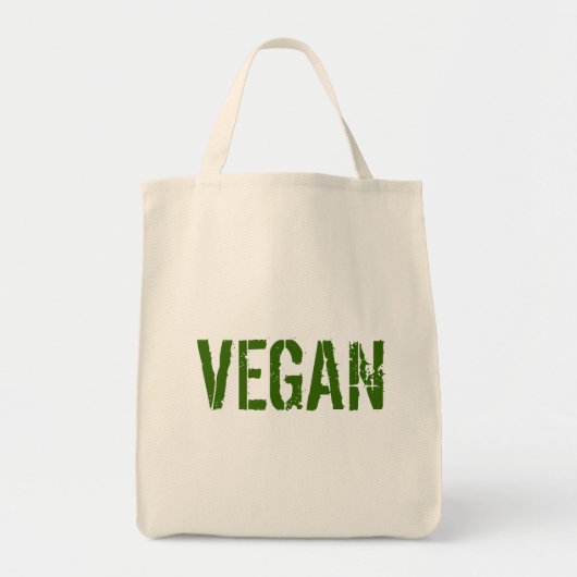 VEGANE Bio Lebensmittelgeschäft Tasche (Vorne)