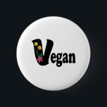 Vegane Blume Button<br><div class="desc">Hübsche vegane Blume</div>