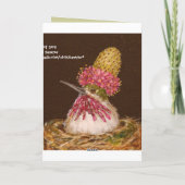 Vegane Chat-Karte Karte (Rückseite)