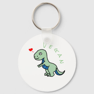 Vegane Dinosaur Kind Dino Liebe Tiere Schlüsselanhänger