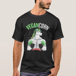 Vegane Einhorn-Pflanze Gemütlich über dem Lago Mag T-Shirt
