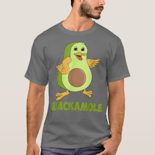 Vegane Ente Jagd Quackamole Avocado T-Shirt