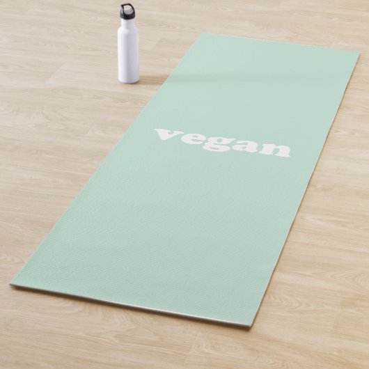 Vegane, feine, grüne Yoga-Matte Yogamatte (Beispiel)