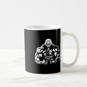 Vegane Fitness Gorilla Workout Apparel Erwachsene Kaffeetasse