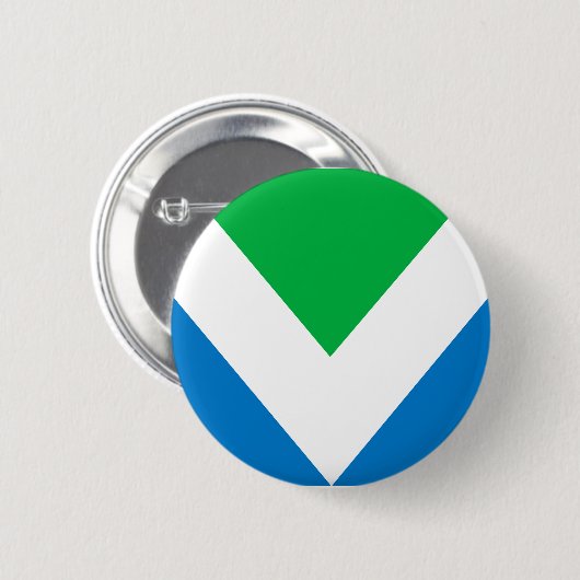 Vegane Flagge Button (Vorne & Hinten)