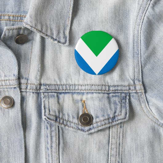 Vegane Flagge Button (Beispiel)