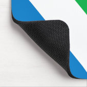 Vegane Flagge Mousepad (Ecke)