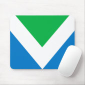 Vegane Flagge Mousepad (Mit Mouse)