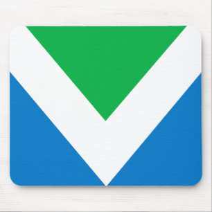 Vegane Flagge Mousepad