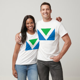 Vegane Flagge T-Shirt