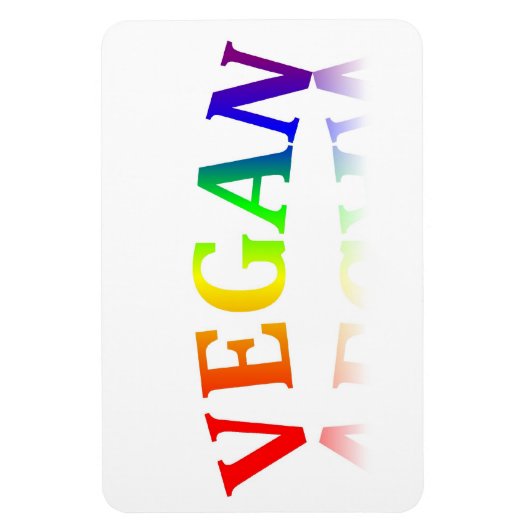 Vegane Flexible Magnet (Vertikal)