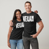 Vegane Funny Men Frauen Vegetarian Food Geschenk T-Shirt (Unisex)