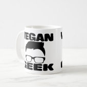 Vegane Geek-Tasse Kaffeetasse (Vorderseite Links)