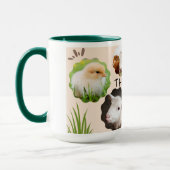 Vegane Gesichter der Freunde Kaffee-Tasse Tasse (Links)