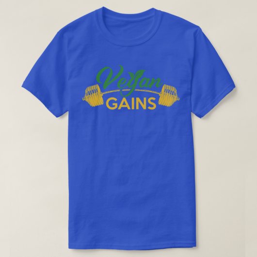 Vegane Gewinne essen Gemüse und Obst Gemüse T-Shirt (Design vorne)