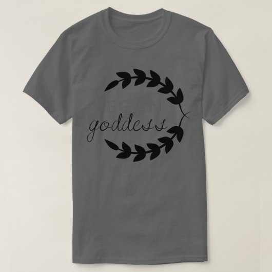 Vegane Göttin T-Shirt (Design vorne)