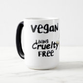Vegane grausame freie Tasse (Vorderseite Links)