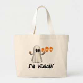 Vegane Halloween-Tasche Jumbo Stoffbeutel