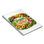 Vegane Hello Post‑It Notizen Notizblock (Rechte Seite)