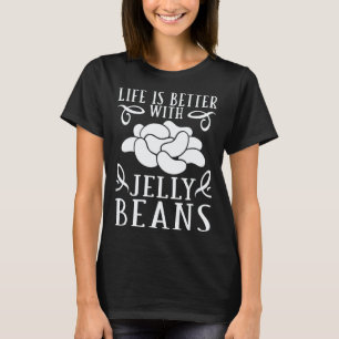 Vegane Jelly Bean Candy-Bohnen T-Shirt