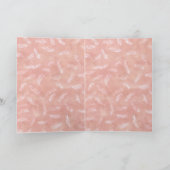 vegane Katze mit Opal- und Veva-Karte Karte (Innenseite)