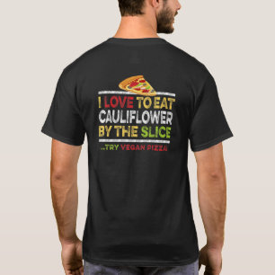 Vegane kaulifische Pizza Zitat Gluten-frei Hu T-Shirt