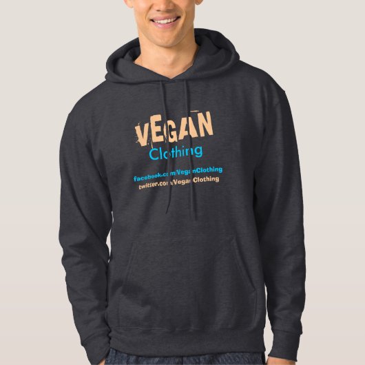 VEGANE Kleidung Hoodie (Vorderseite)