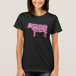 Vegane Kühe und tierische Grausamkeit essen Veggie T-Shirt