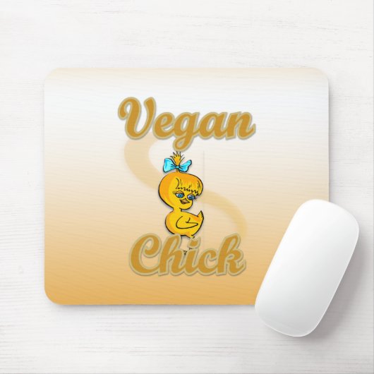 Vegane Küken Mousepad (Mit Mouse)