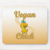 Vegane Küken Mousepad (Vorne)