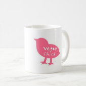 Vegane Küken-Tasse Kaffeetasse (VorderseiteRechts)