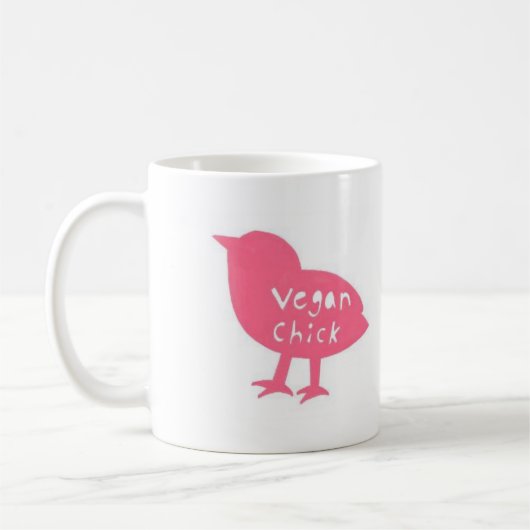 Vegane Küken-Tasse Kaffeetasse (Links)