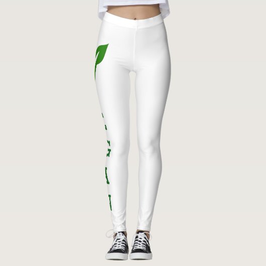 Vegane Leggins (Vorderseite)