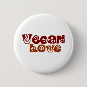 Vegane Liebe Button