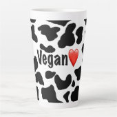 Vegane Liebe Große Tasse (Vorderseite)