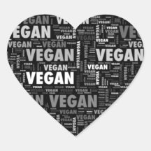 Vegane Liebe Herzdesign