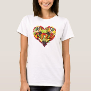 VEGANE LIEBE - Ihr Herz T-Shirt