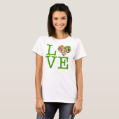 Vegane Liebe T-Shirt (Vorne ganz)