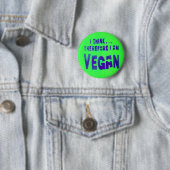 Vegane Liebe Tiere essen Pflanze Button (Beispiel)