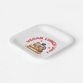VEGANE LUNCH LADY S PAPPTELLER (Gewinkelt)