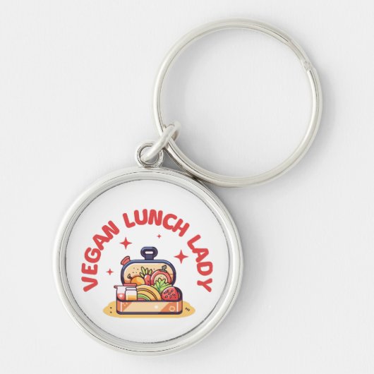 VEGANE LUNCH LADY S SCHLÜSSELANHÄNGER (Vorne)