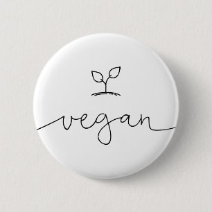 Vegane minimalistische Hintergrundfarbe Button