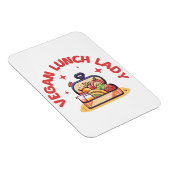VEGANE MITTAGESSENSLADY MAGNET (Rechte Seite)